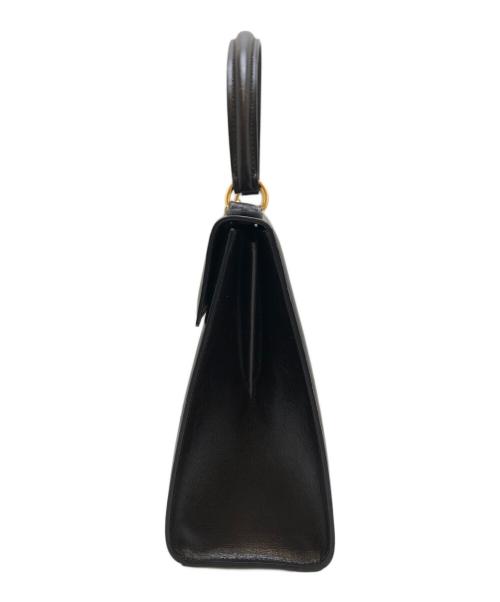 CELINE（セリーヌ）CELINE (セリーヌ) ガンチーニチェーンハンドバッグ ブラックの古着・服飾アイテム