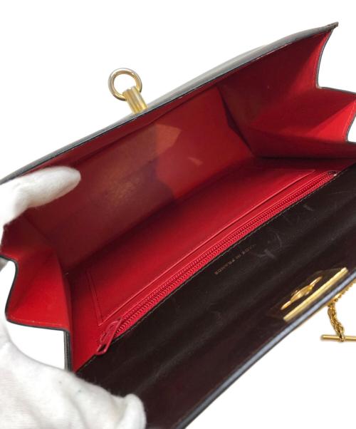 CELINE（セリーヌ）CELINE (セリーヌ) ガンチーニチェーンハンドバッグ ブラックの古着・服飾アイテム