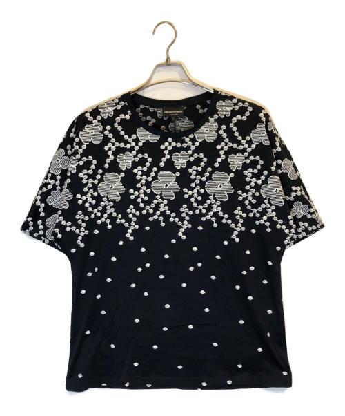 EMPORIO ARMANI（エンポリオ アルマーニ）EMPORIO ARMANI (エンポリオアルマーニ) Tシャツ ブラック サイズ:Lの古着・服飾アイテム