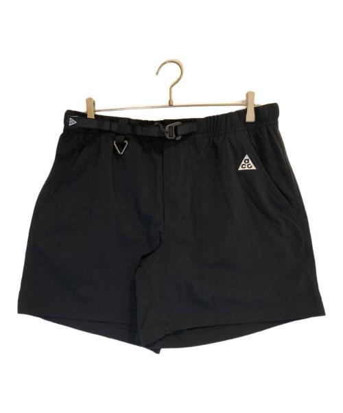 NIKE ACG（ナイキエーシージー）NIKE ACG (ナイキエージーシー) ナイロンハーフパンツ ブラック サイズ:XLの古着・服飾アイテム
