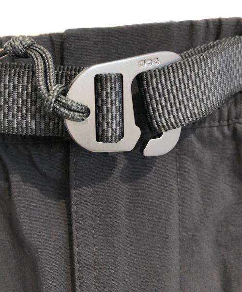 NIKE ACG（ナイキエーシージー）NIKE ACG (ナイキエージーシー) ナイロンハーフパンツ ブラック サイズ:XLの古着・服飾アイテム