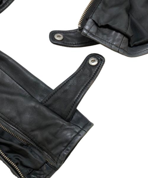 SLY（スライ）SLY (スライ) スタッズライダースジャケット ブラック サイズ:2の古着・服飾アイテム