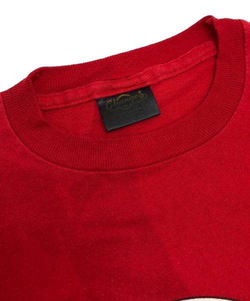 CHANGES（チェンジズ）CHANGES (チェンジズ) 企業Tシャツ レッド サイズ:Lの古着・服飾アイテム