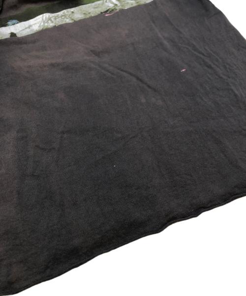 stussy（ステューシー）stussy (ステューシー) プリントTシャツ ブラウン サイズ:Lの古着・服飾アイテム