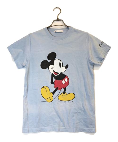 Ron Herman（ロンハーマン）Ron Herman (ロンハーマン) ウオッシュドミッキーTシャツ ブルー サイズ:Sの古着・服飾アイテム