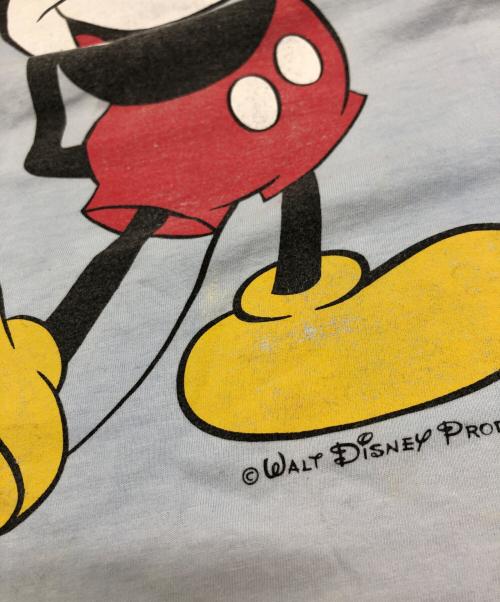 Ron Herman（ロンハーマン）Ron Herman (ロンハーマン) ウオッシュドミッキーTシャツ ブルー サイズ:Sの古着・服飾アイテム