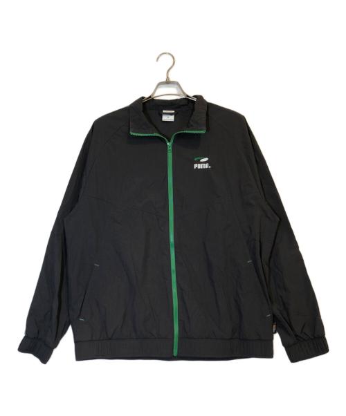 PUMA（プーマ）PUMA (プーマ) ウーブンジャケット ブラック サイズ:Lの古着・服飾アイテム
