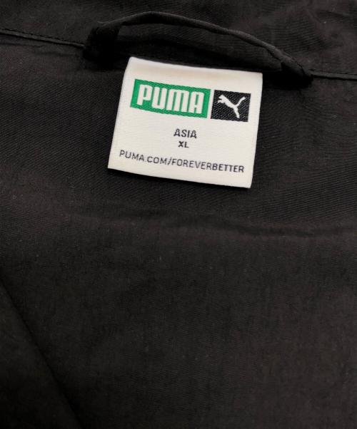 PUMA（プーマ）PUMA (プーマ) ウーブンジャケット ブラック サイズ:Lの古着・服飾アイテム