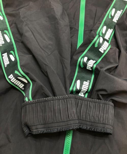 PUMA（プーマ）PUMA (プーマ) ウーブンジャケット ブラック サイズ:Lの古着・服飾アイテム