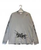 PUMA×nachoプーマ×ナチョ）の古着「長袖Tシャツ」｜グレー
