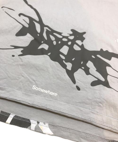 PUMA（プーマ）PUMA (プーマ) nacho (ナチョ) 長袖Tシャツ グレー サイズ:Lの古着・服飾アイテム