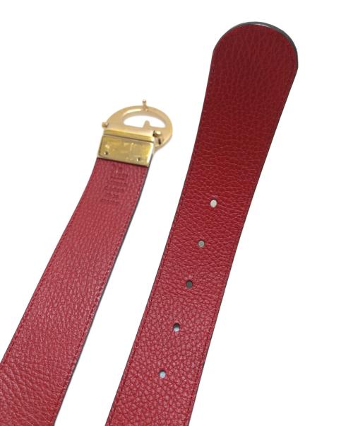 GUCCI（グッチ）GUCCI (グッチ) GGロゴリバーシブルベルト ブラック サイズ:70・28の古着・服飾アイテム