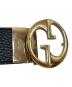 GUCCI (グッチ) GGロゴリバーシブルベルト ブラック サイズ:70・28：15000円