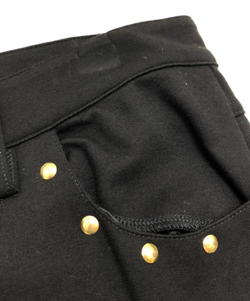 MOSCHINO（モスキーノ）MOSCHINO (モスキーノ) スタッズスカート ブラック サイズ:164サイズの古着・服飾アイテム