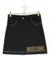 MOSCHINO（モスキーノ）の古着「スタッズスカート」｜ブラック