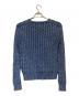 POLO RALPH LAUREN (ポロ・ラルフローレン) ケーブルニット ブルー サイズ:M：5000円