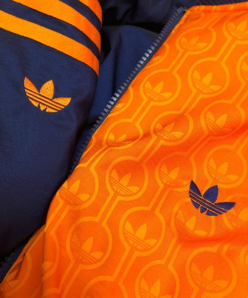 adidas Originals（アディダスオリジナル）adidas Originals (アディダスオリジナル) 70s リバーシブル オーバーサイズ ボンバージャケット ネイビー サイズ:XSの古着・服飾アイテム