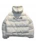 RVCA (ルーカ) PUFFER JACKET ジャケット ホワイト サイズ:L 未使用品：8000円