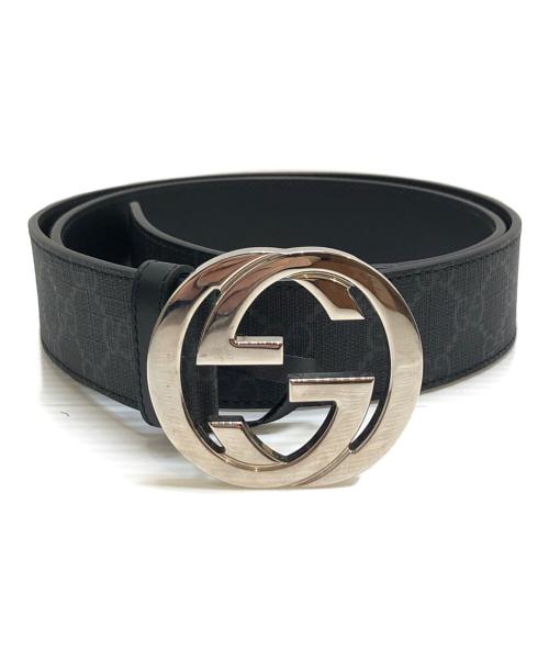 GUCCI（グッチ）GUCCI (グッチ) ベルト ブラック サイズ:95・38の古着・服飾アイテム