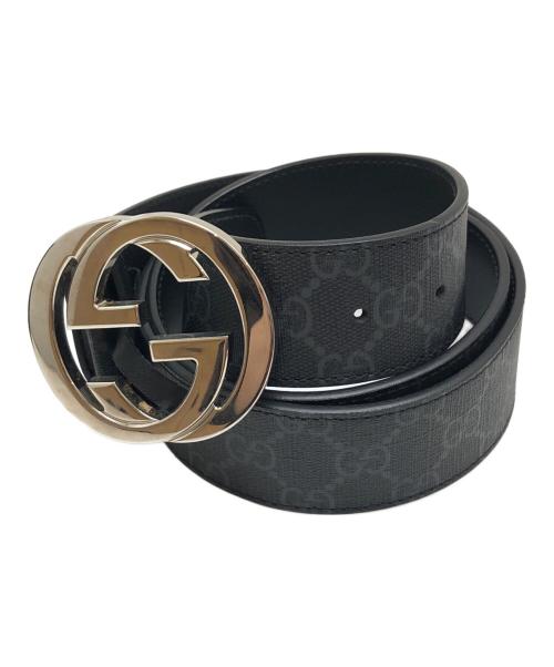 GUCCI（グッチ）GUCCI (グッチ) ベルト ブラック サイズ:95・38の古着・服飾アイテム