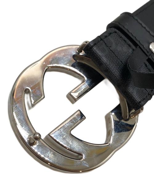 GUCCI（グッチ）GUCCI (グッチ) ベルト ブラック サイズ:95・38の古着・服飾アイテム