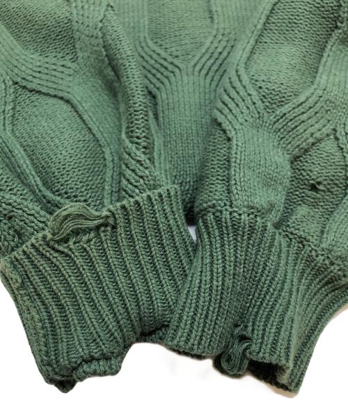 UNION（ユニオン）UNION (ユニオン) ケーブルニット サイズ:2の古着・服飾アイテム