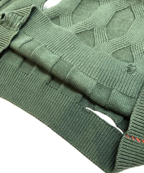 UNION（ユニオン）UNION (ユニオン) ケーブルニット サイズ:2の古着・服飾アイテム