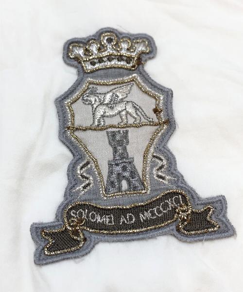 BRUNELLO CUCINELLI（ブルネロクチネリ）BRUNELLO CUCINELLI (ブルネロクチネリ) ワッペンシャツ ホワイト サイズ:表記なしの古着・服飾アイテム