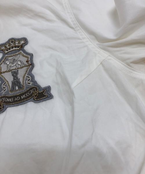 BRUNELLO CUCINELLI（ブルネロクチネリ）BRUNELLO CUCINELLI (ブルネロクチネリ) ワッペンシャツ ホワイト サイズ:表記なしの古着・服飾アイテム