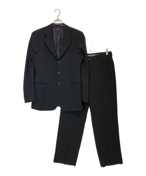 GIORGIO ARMANI（ジョルジョアルマーニ）GIORGIO ARMANI (ジョルジョアルマーニ) 3Bセットアップ ブラック サイズ:46の古着・服飾アイテム