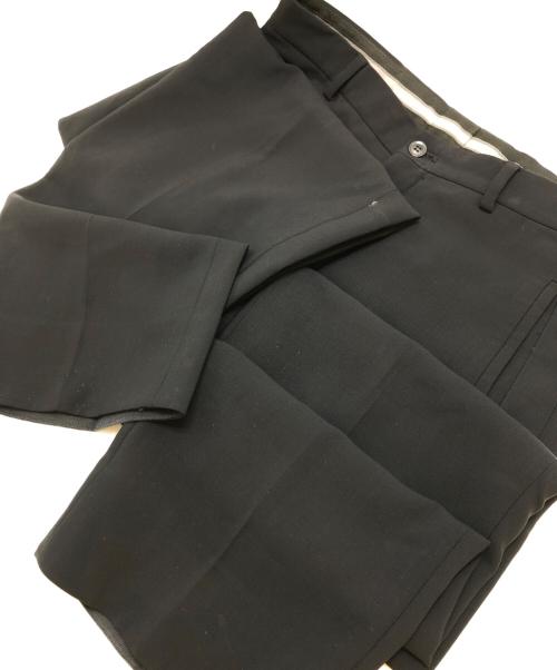 GIORGIO ARMANI（ジョルジョアルマーニ）GIORGIO ARMANI (ジョルジョアルマーニ) 3Bセットアップ ブラック サイズ:46の古着・服飾アイテム