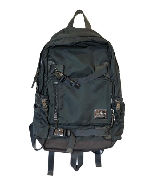 MAKAVELIC（マキャベリック）MAKAVELIC (マキャベリック) SUPERIORITY BIND UP BACKPACK ネイビーの古着・服飾アイテム