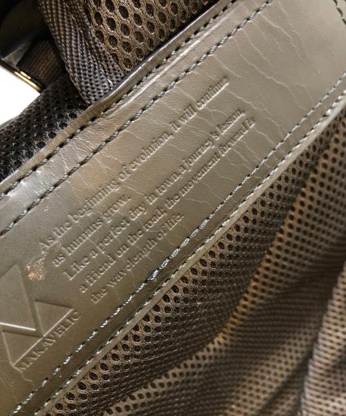 MAKAVELIC（マキャベリック）MAKAVELIC (マキャベリック) SUPERIORITY BIND UP BACKPACK ネイビーの古着・服飾アイテム