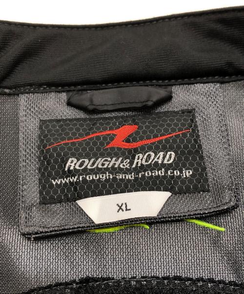 ROUGH&ROAD（ラフアンドロード）ROUGH&ROAD (ラフアンドロード) メッシュバイクジャケット グレー サイズ:ＸＬの古着・服飾アイテム
