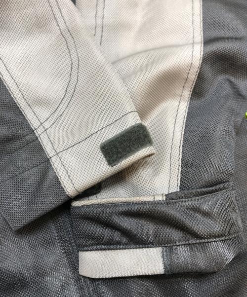 ROUGH&ROAD（ラフアンドロード）ROUGH&ROAD (ラフアンドロード) メッシュバイクジャケット グレー サイズ:ＸＬの古着・服飾アイテム