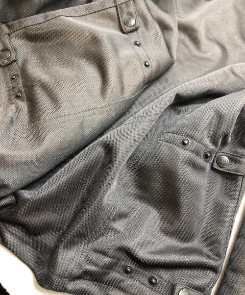 ROUGH&ROAD（ラフアンドロード）ROUGH&ROAD (ラフアンドロード) メッシュバイクジャケット グレー サイズ:ＸＬの古着・服飾アイテム