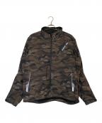 komineコミネ）の古着「プロテクトソフトシェルウィンターパーカ」｜グリーン