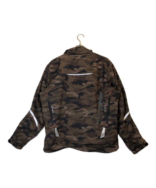 komine（コミネ）komine (コミネ) プロテクトソフトシェルウィンターパーカ グリーン サイズ:2ＸＬの古着・服飾アイテム