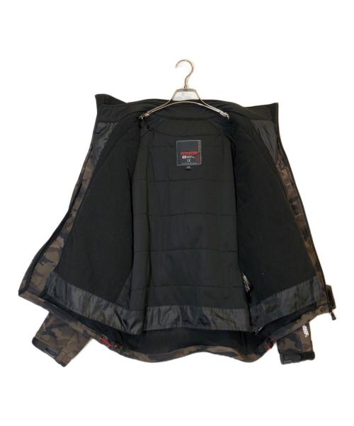 komine（コミネ）komine (コミネ) プロテクトソフトシェルウィンターパーカ グリーン サイズ:2ＸＬの古着・服飾アイテム