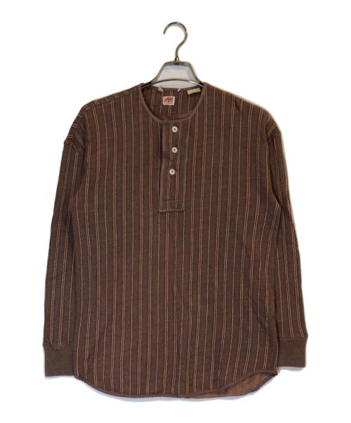 LEVI'S VINTAGE CLOTHING（リーバイス ビンテージ クロージング）LEVI'S VINTAGE CLOTHING (リーバイス ビンテージ クロージング) 1900'S ヘンリーシャツ VALENCIA ブラウン サイズ:Sの古着・服飾アイテム