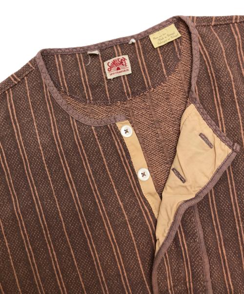 LEVI'S VINTAGE CLOTHING（リーバイス ビンテージ クロージング）LEVI'S VINTAGE CLOTHING (リーバイス ビンテージ クロージング) 1900'S ヘンリーシャツ VALENCIA ブラウン サイズ:Sの古着・服飾アイテム