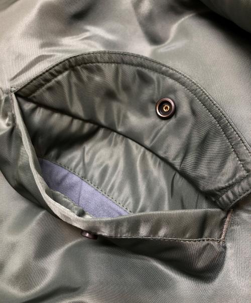 ALPHA（アルファ）ALPHA (アルファ) MA-1ジャケット グリーン サイズ:Lの古着・服飾アイテム