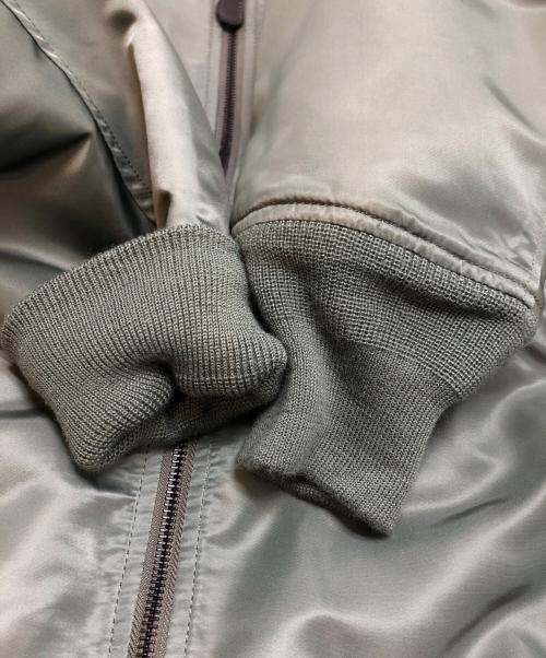 ALPHA（アルファ）ALPHA (アルファ) MA-1ジャケット グリーン サイズ:Lの古着・服飾アイテム