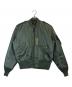 ALPHA（アルファ）の古着「MA-1ジャケット」｜グリーン