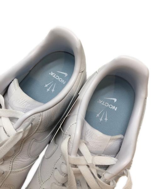 NIKE（ナイキ）NIKE (ナイキ) NOCTA (ノクタ) AIR FORCE 1 LOW NOCTA ホワイト サイズ:US11/UK10/EU45/CM29 未使用品の古着・服飾アイテム