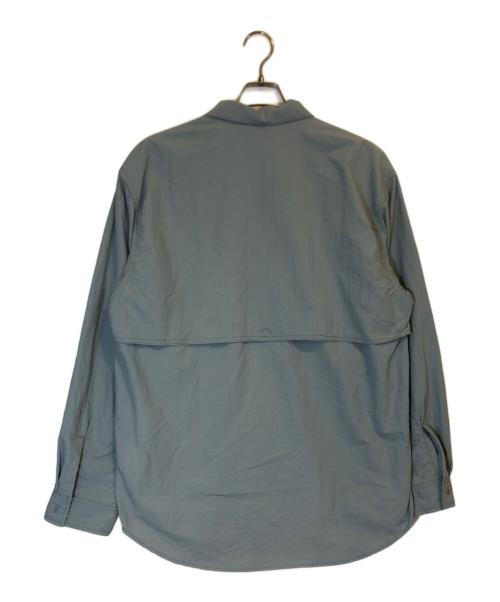 franklin climbing（フランクリンクライミング）franklin climbing (フランクリンクライミング) ナイロンシャツ ブルー サイズ:10の古着・服飾アイテム