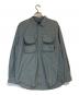 franklin climbing（フランクリンクライミング）の古着「ナイロンシャツ」｜ブルー