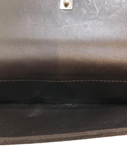 GUCCI（グッチ）GUCCI (グッチ) 長財布 ブラックの古着・服飾アイテム