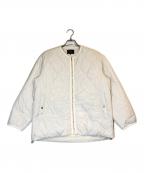 自由区ジユウク）の古着「【洗える/撥水加工】中綿 パディング アウター」｜ホワイト