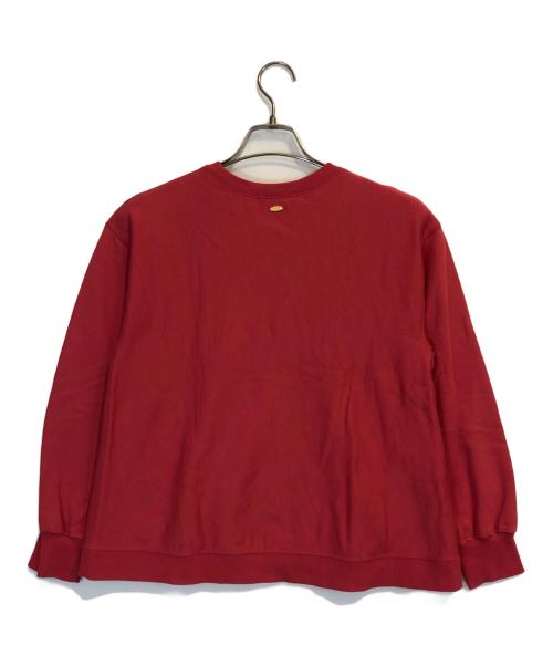 23区（ニジュウサンク）23区 (ニジュウサンク) カラー スウェット レッド サイズ:38の古着・服飾アイテム